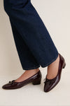 Oxblood Patent Bree Flats