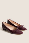 Oxblood Patent Bree Flats