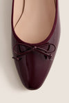 Oxblood Patent Bree Flats