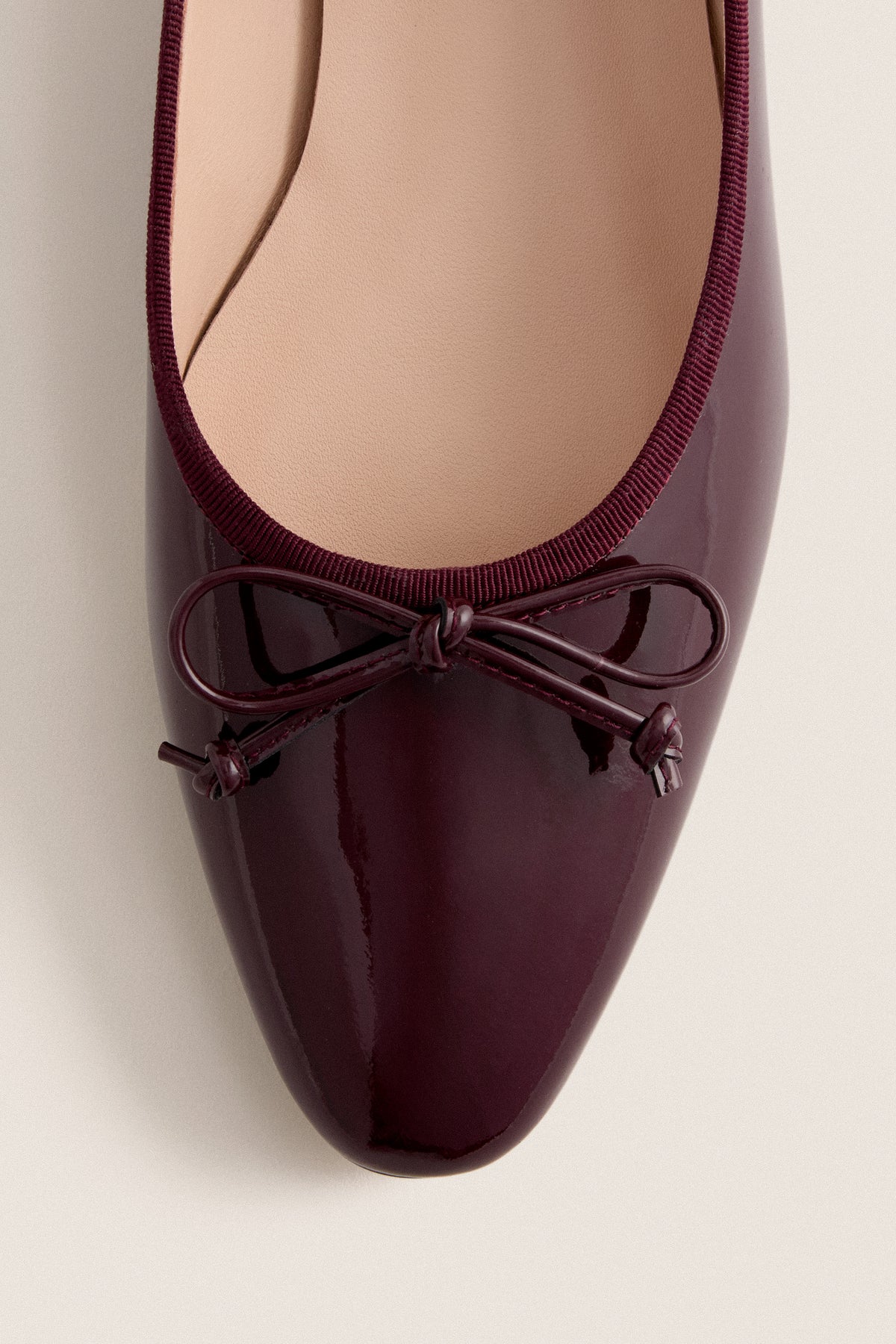 Oxblood Patent Bree Flats