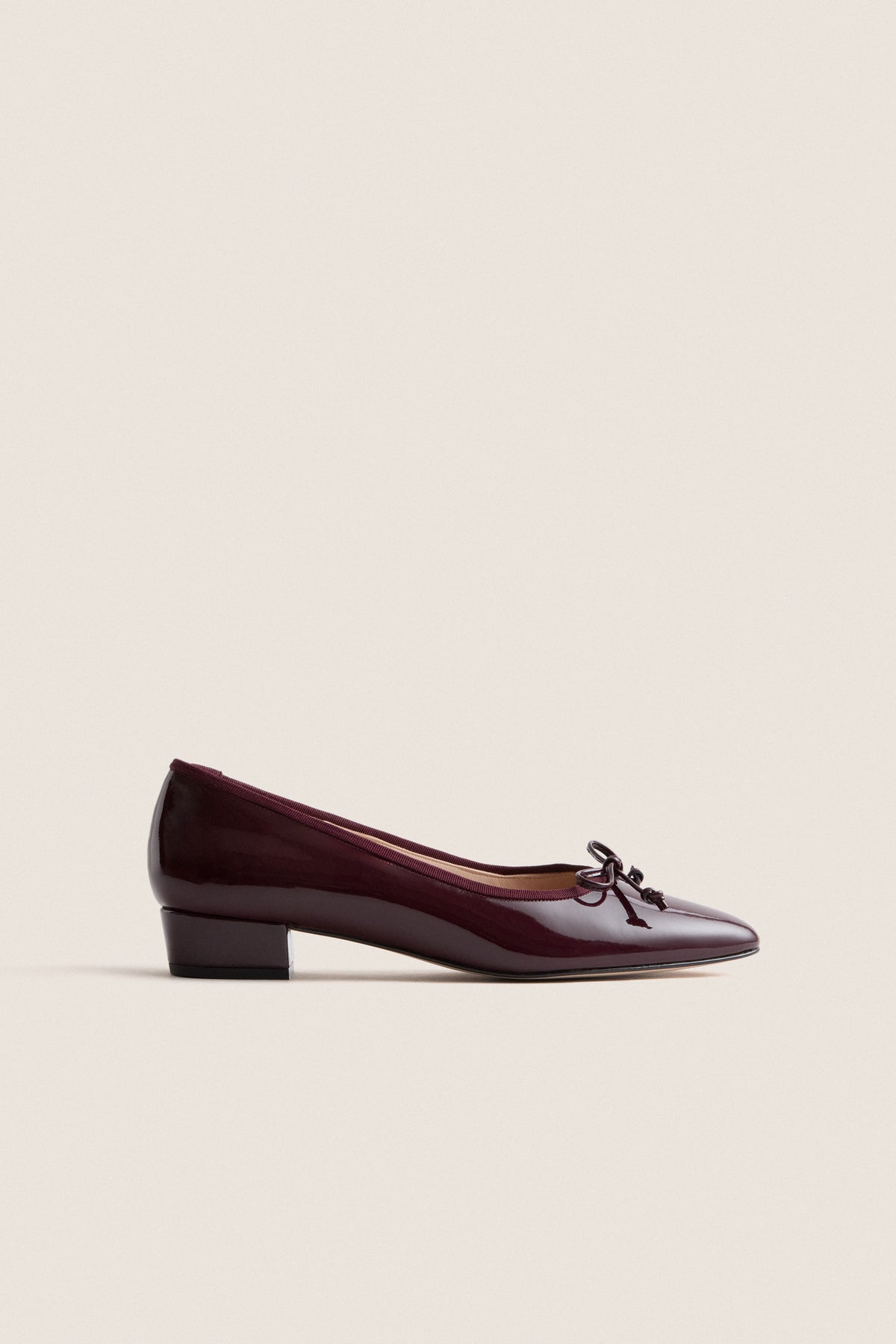 Oxblood Patent Bree Flats