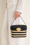 Zebra Stripe Beach Club Tote