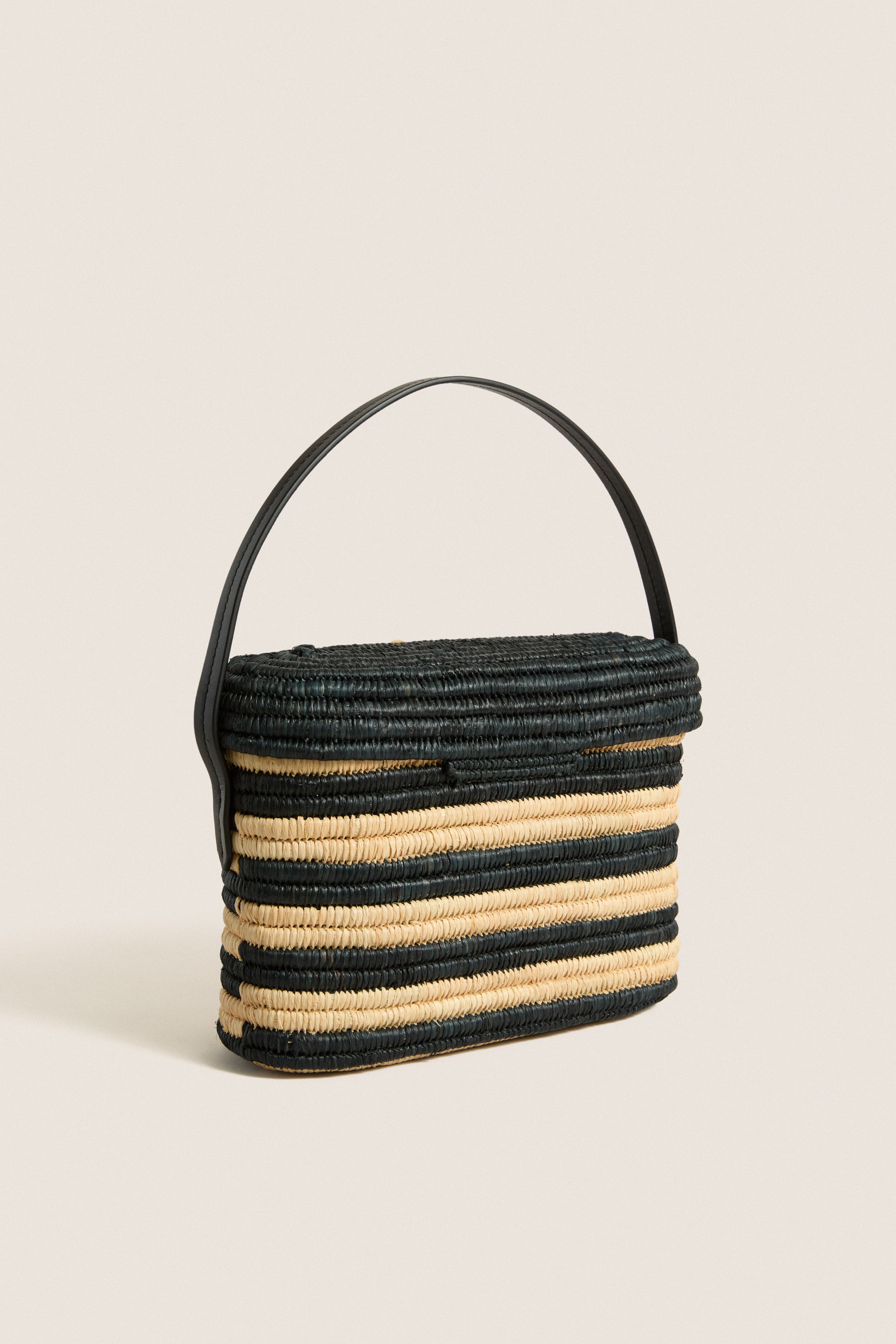 Zebra Stripe Beach Club Tote