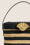 Zebra Stripe Beach Club Tote