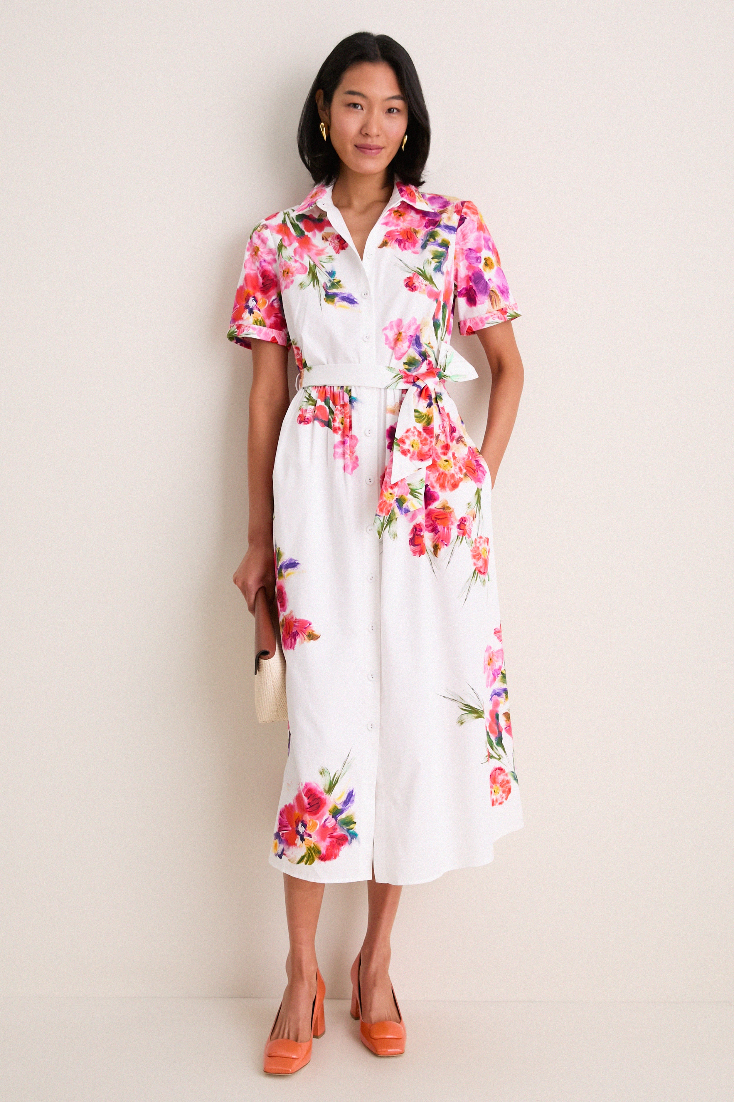 Kinjaro Bouquet Vivienne Dress | Saloni