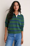 Forest Walk and Galaxy Blue Striped Bond St Polo