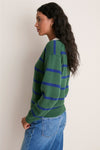 Forest Walk and Galaxy Blue Striped Bond St Polo