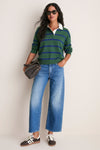 Forest Walk and Galaxy Blue Striped Bond St Polo