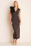 Exclusive Brown Zahara Dress