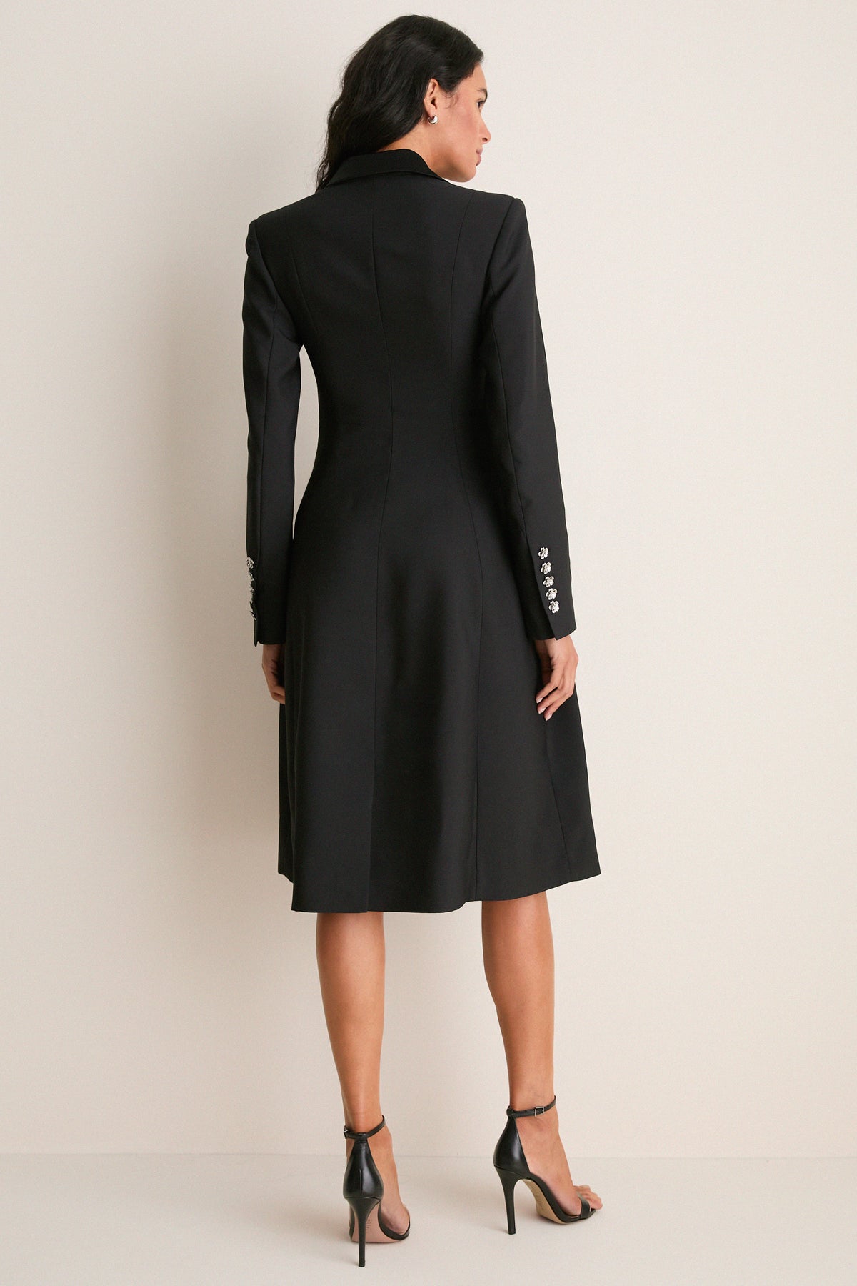 Noir Wales Coat Dress
