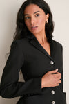 Noir Wales Coat Dress