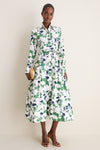 Blurred Bouquet Sono Shirt Dress