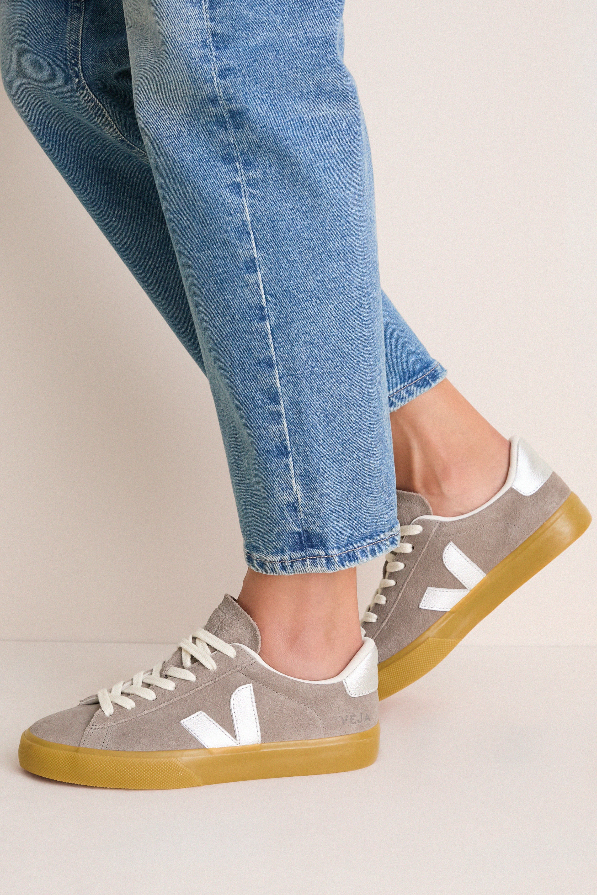 Moonrock Silver Natural Campo Sneakers