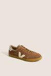 Brown Pierre Silver Suede Paneka Sneakers