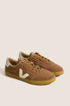 Brown Pierre Silver Suede Paneka Sneakers
