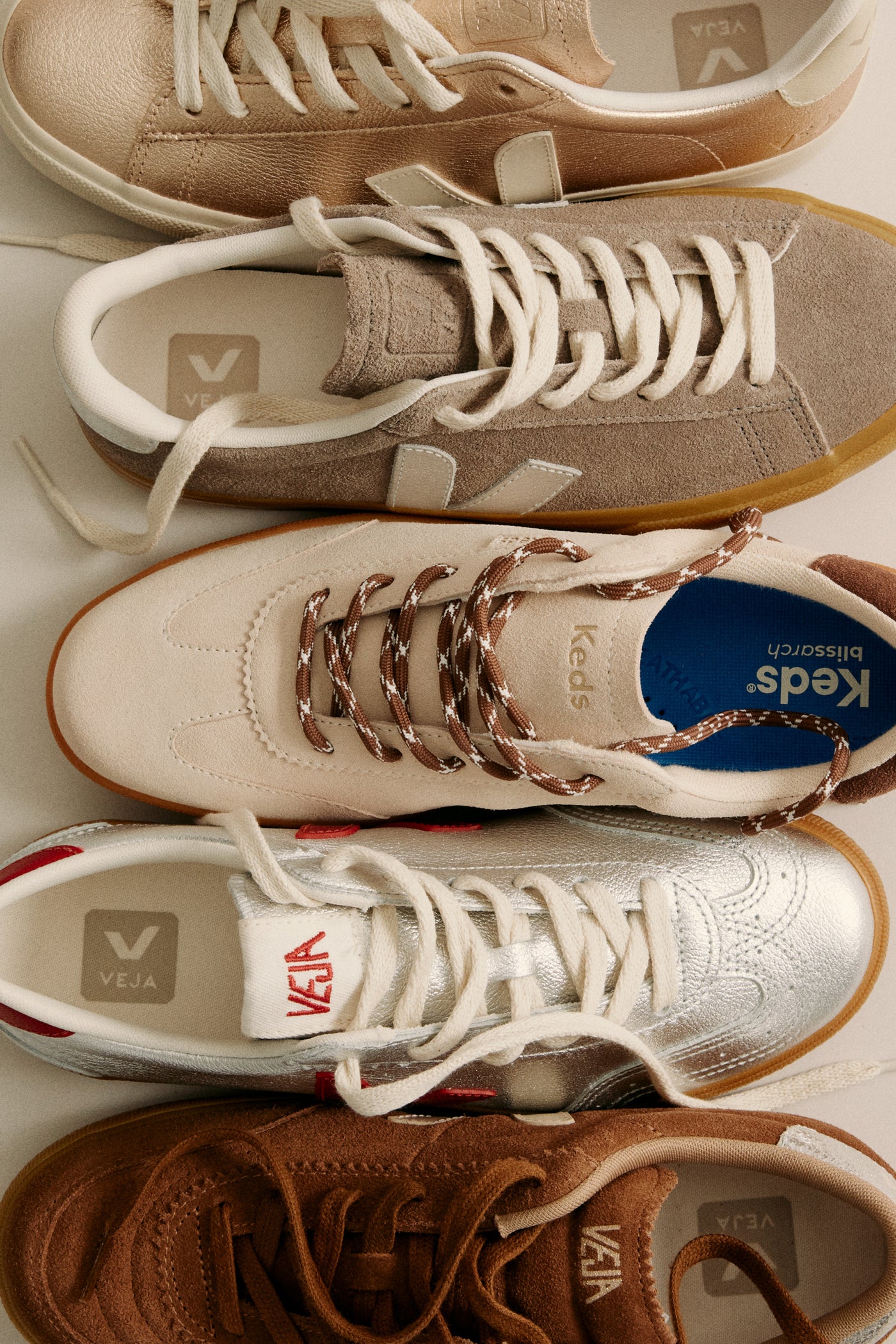 Brown Pierre Silver Suede Paneka Sneakers