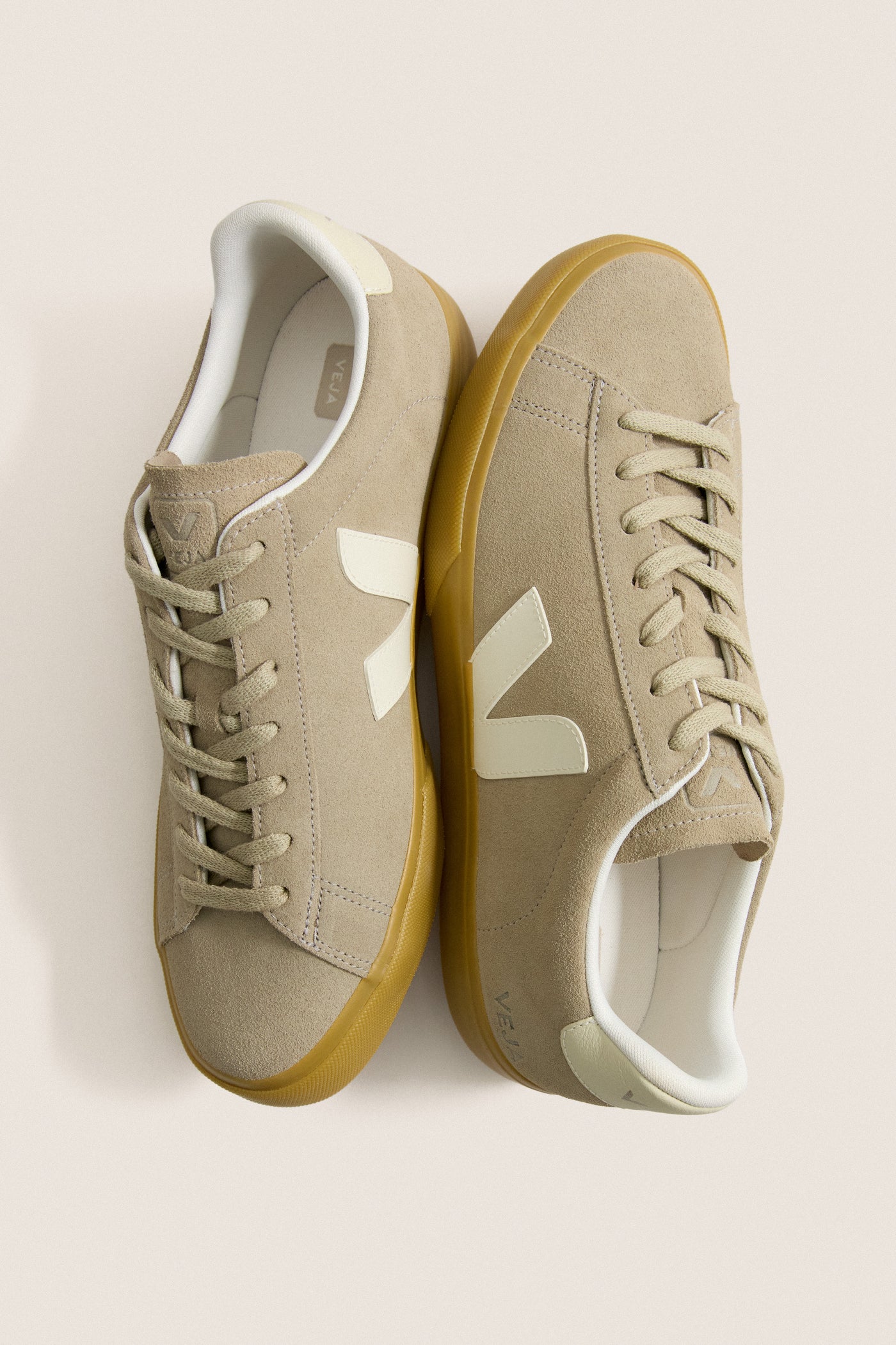 Taupe Pierre Natural Campo Sneakers