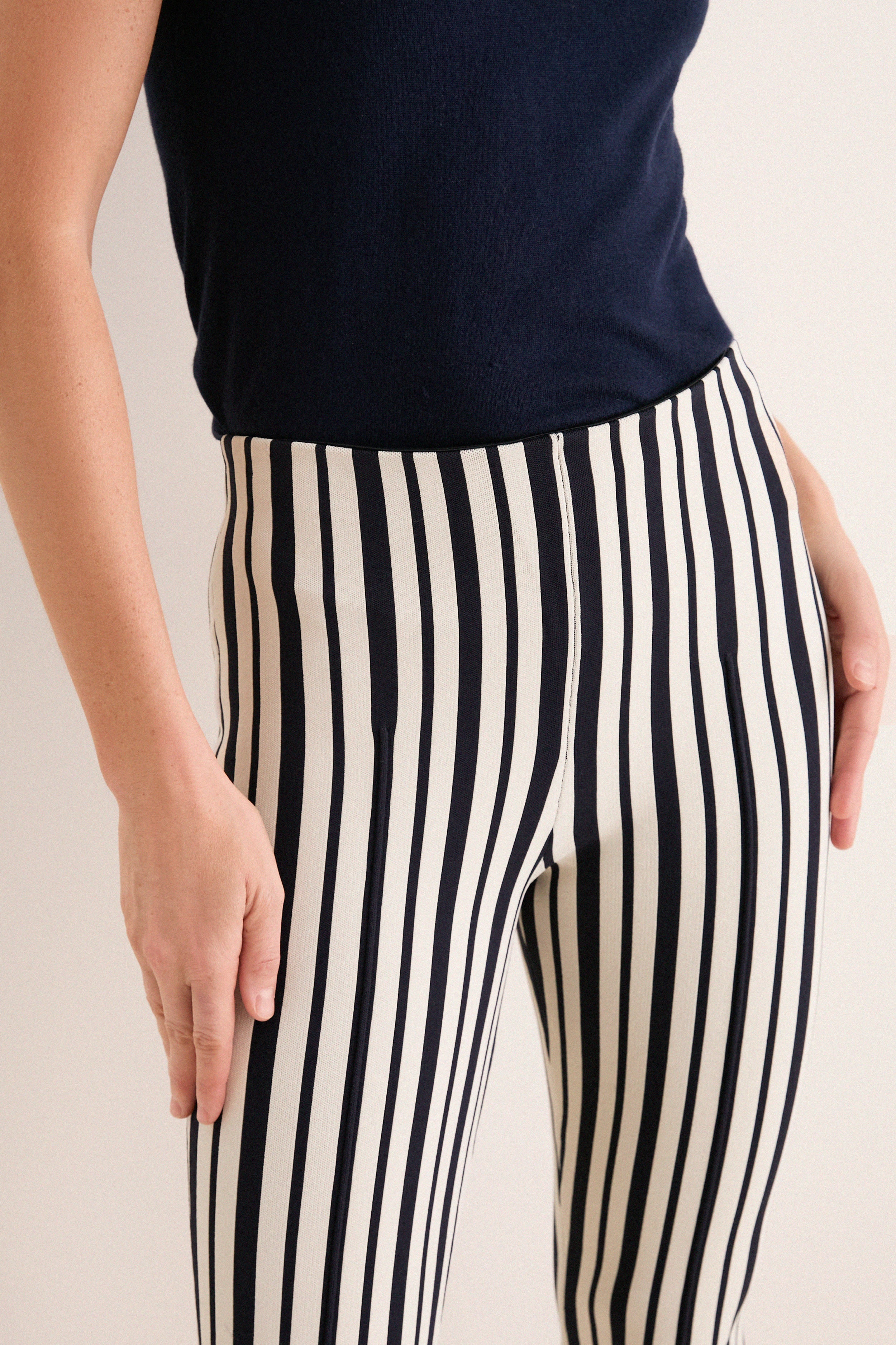 Midnight Stripe Knit Ashford Pants | Tuckernuck