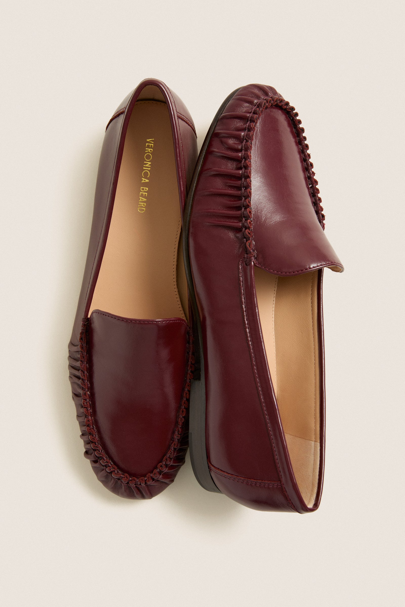 Burgundy Prilla Loafers