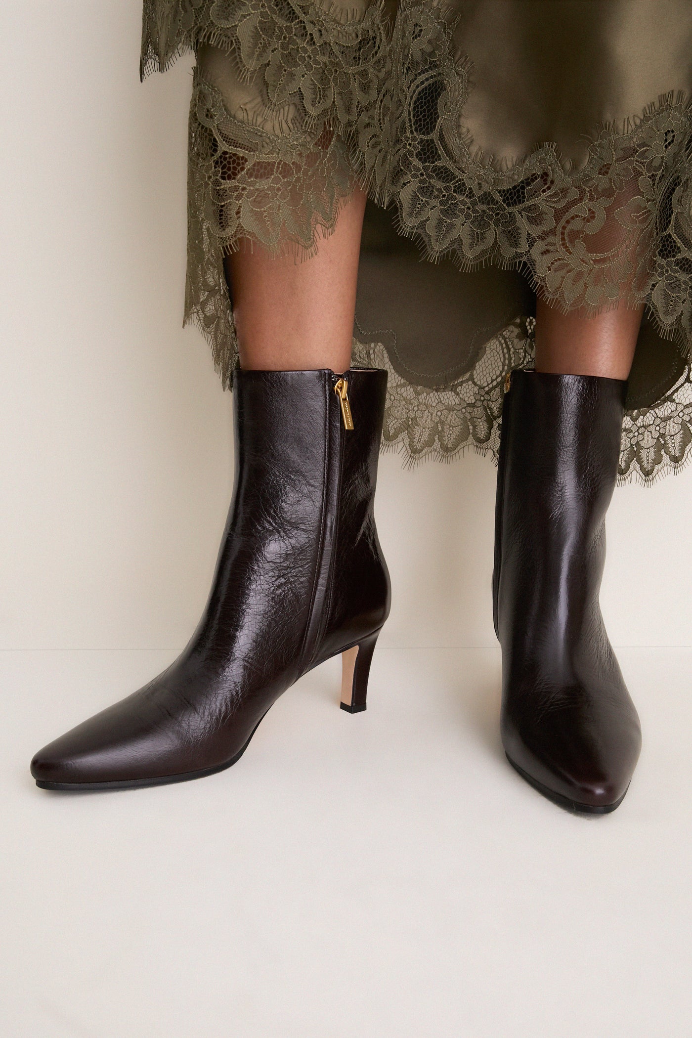 Burgundy Agnes Boots