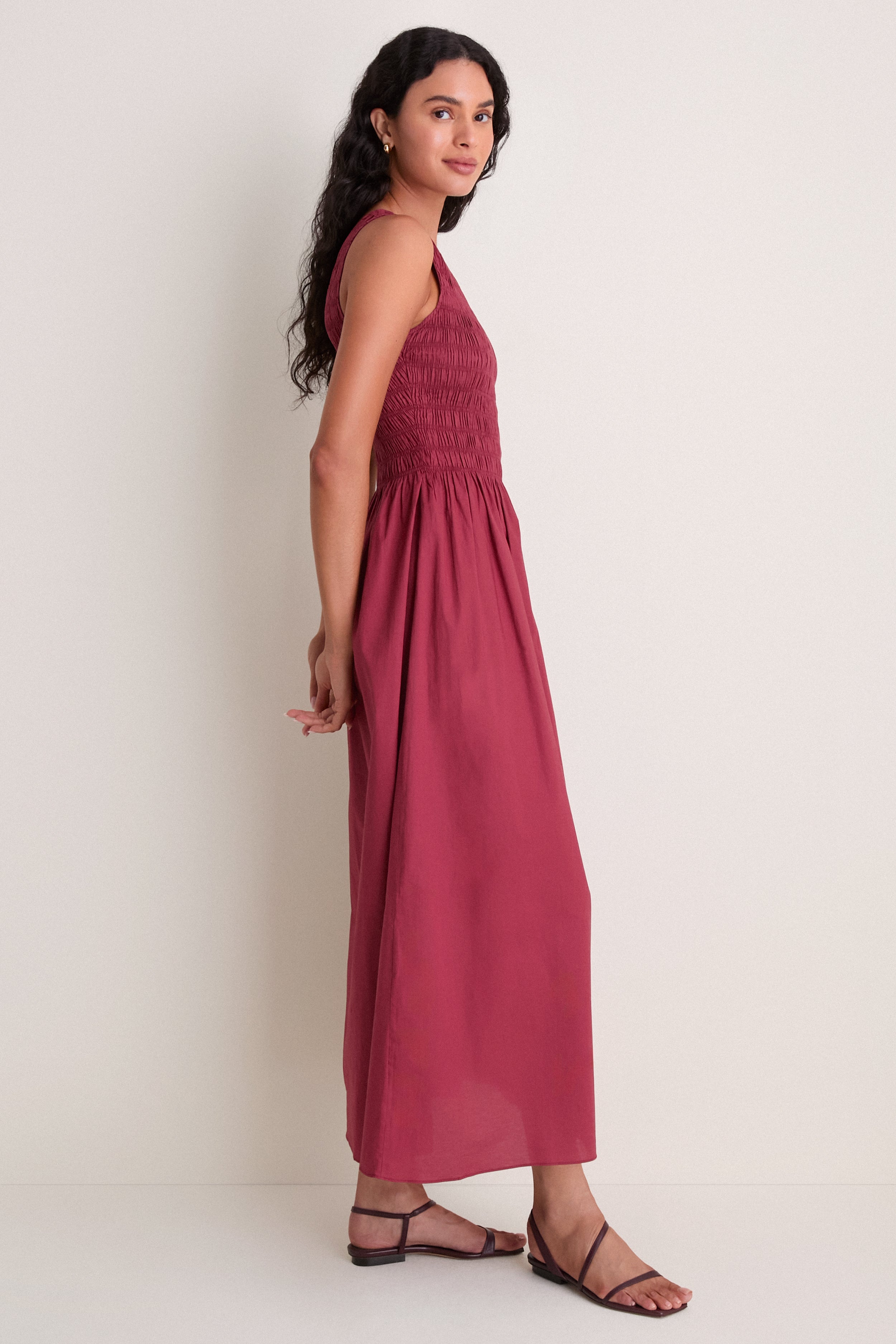 Porto Red Carina Maxi Dress