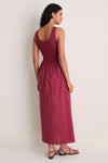 Porto Red Carina Maxi Dress