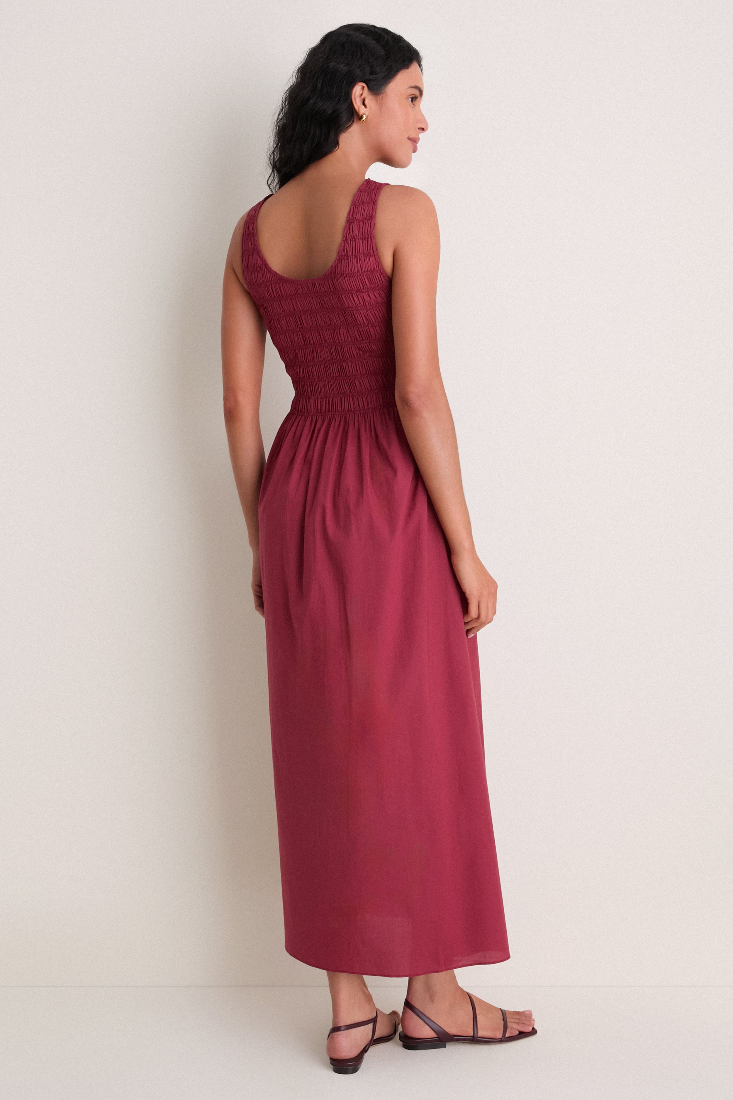 Porto Red Carina Maxi Dress