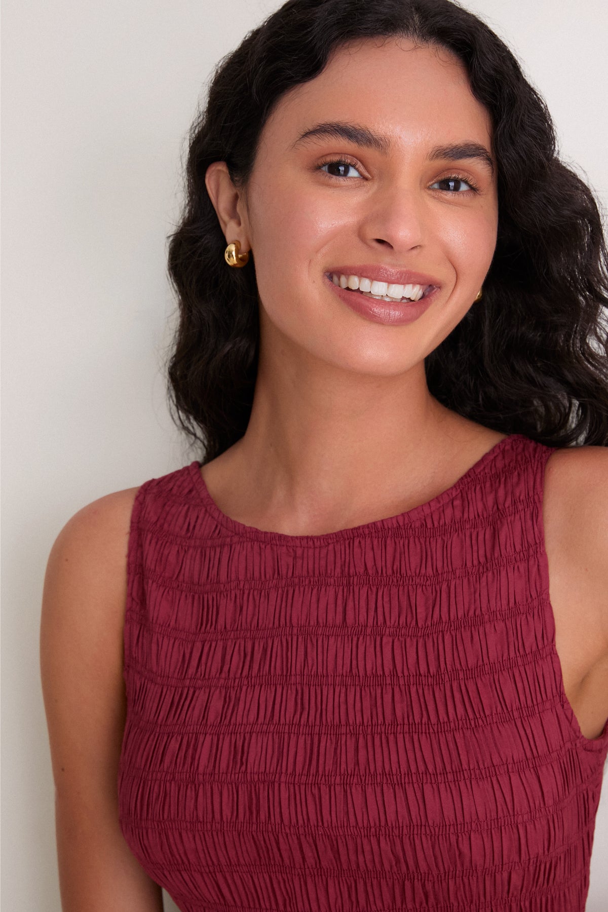 Porto Red Carina Maxi Dress