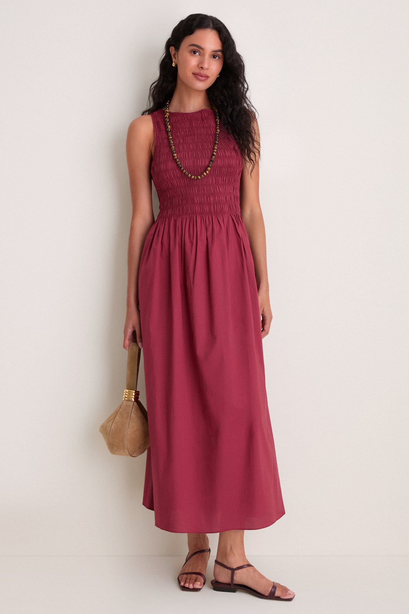 Porto Red Carina Maxi Dress