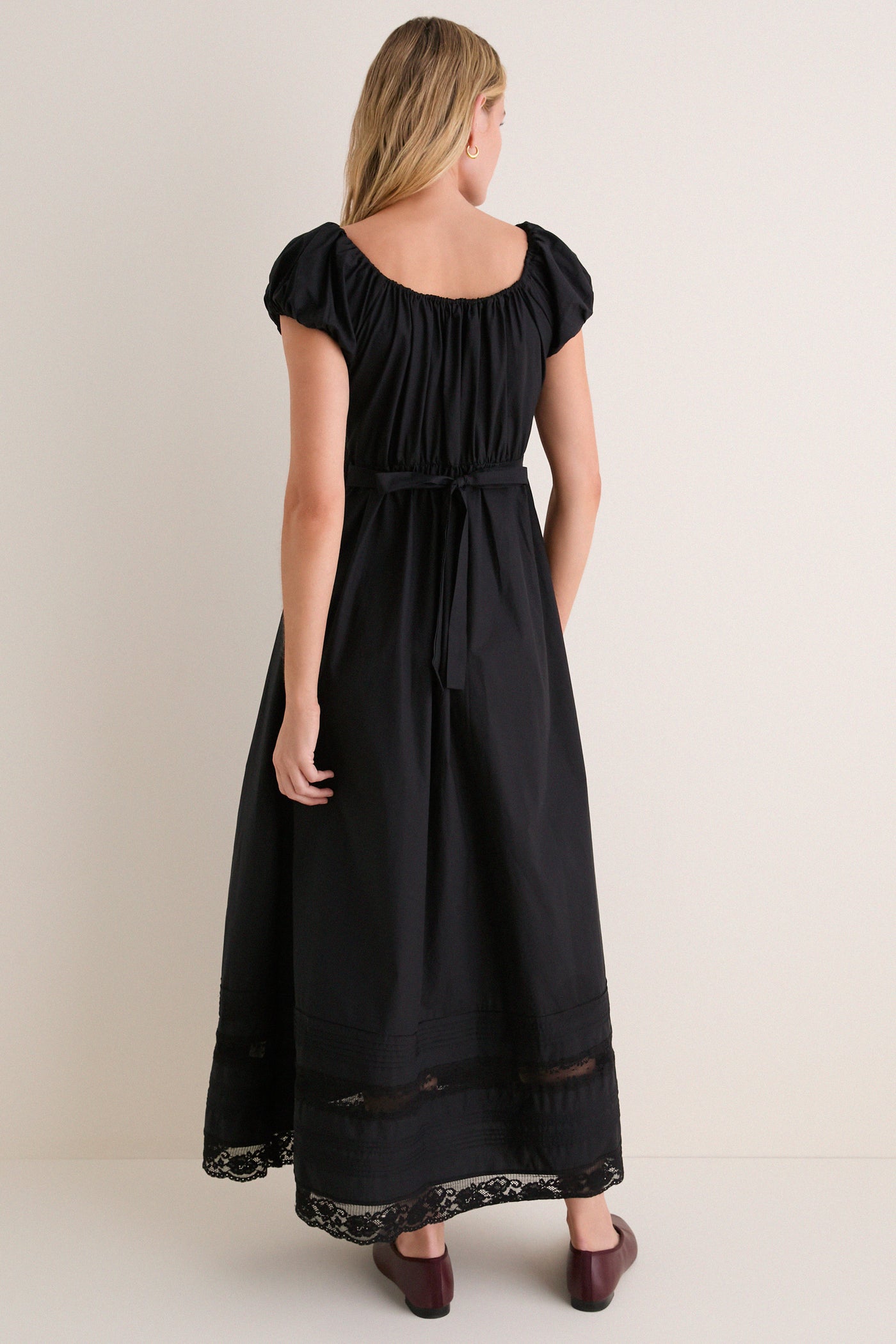 Black Mia Lace Elodia Maxi Dress