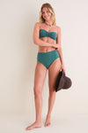 Menthe Givree Remember High-Waisted Bikini Bottoms