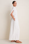 Stone Caftan Midi Dress