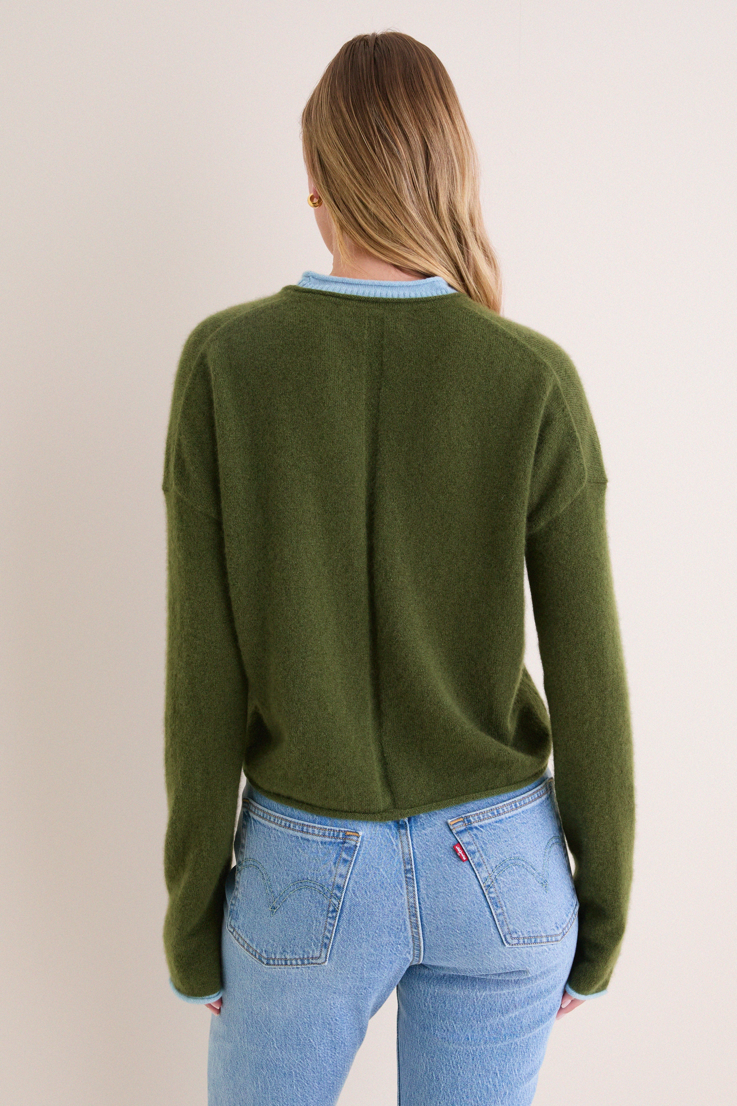 Olive and Sky Dominick Sweater