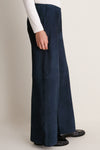 Navy Suede Colby Pants