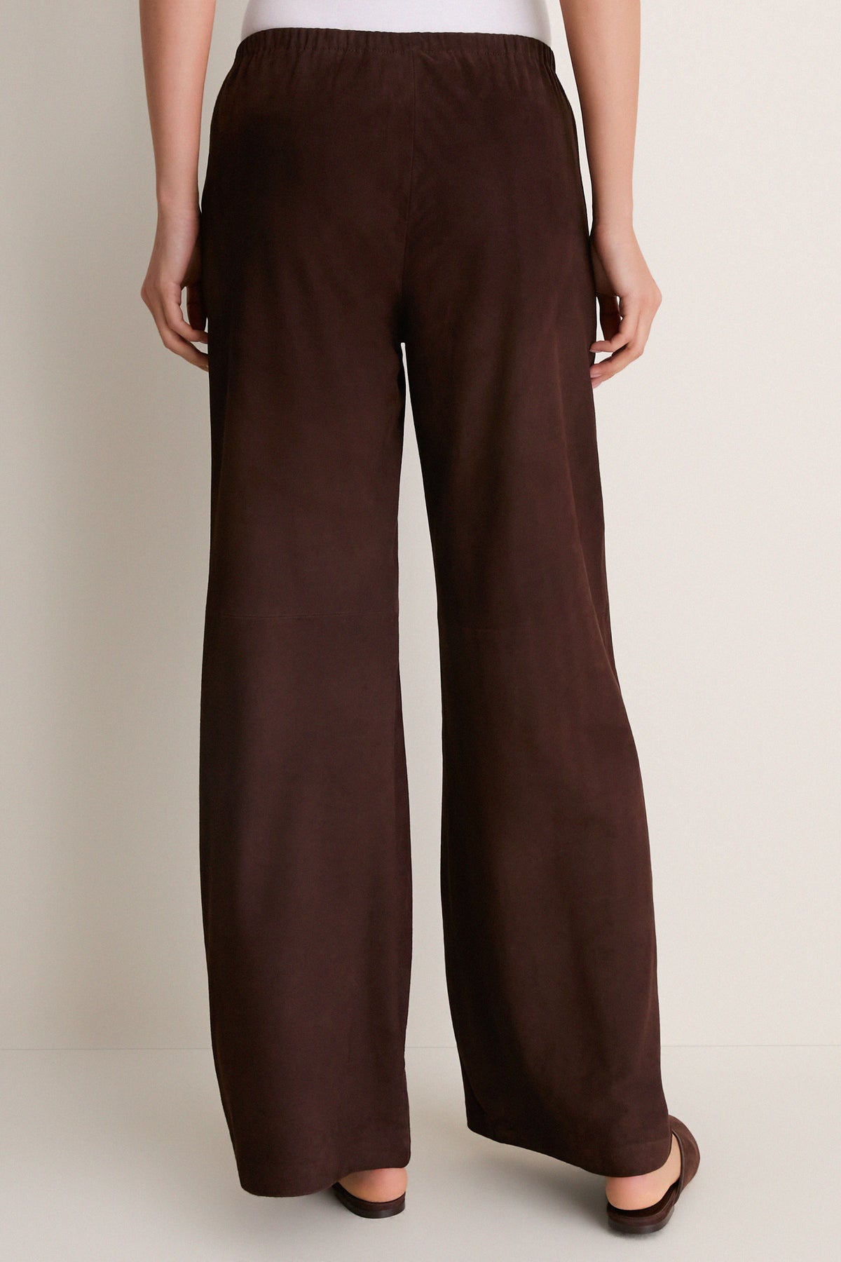 Chocolate Suede Colby Pants