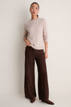 Chocolate Suede Colby Pants
