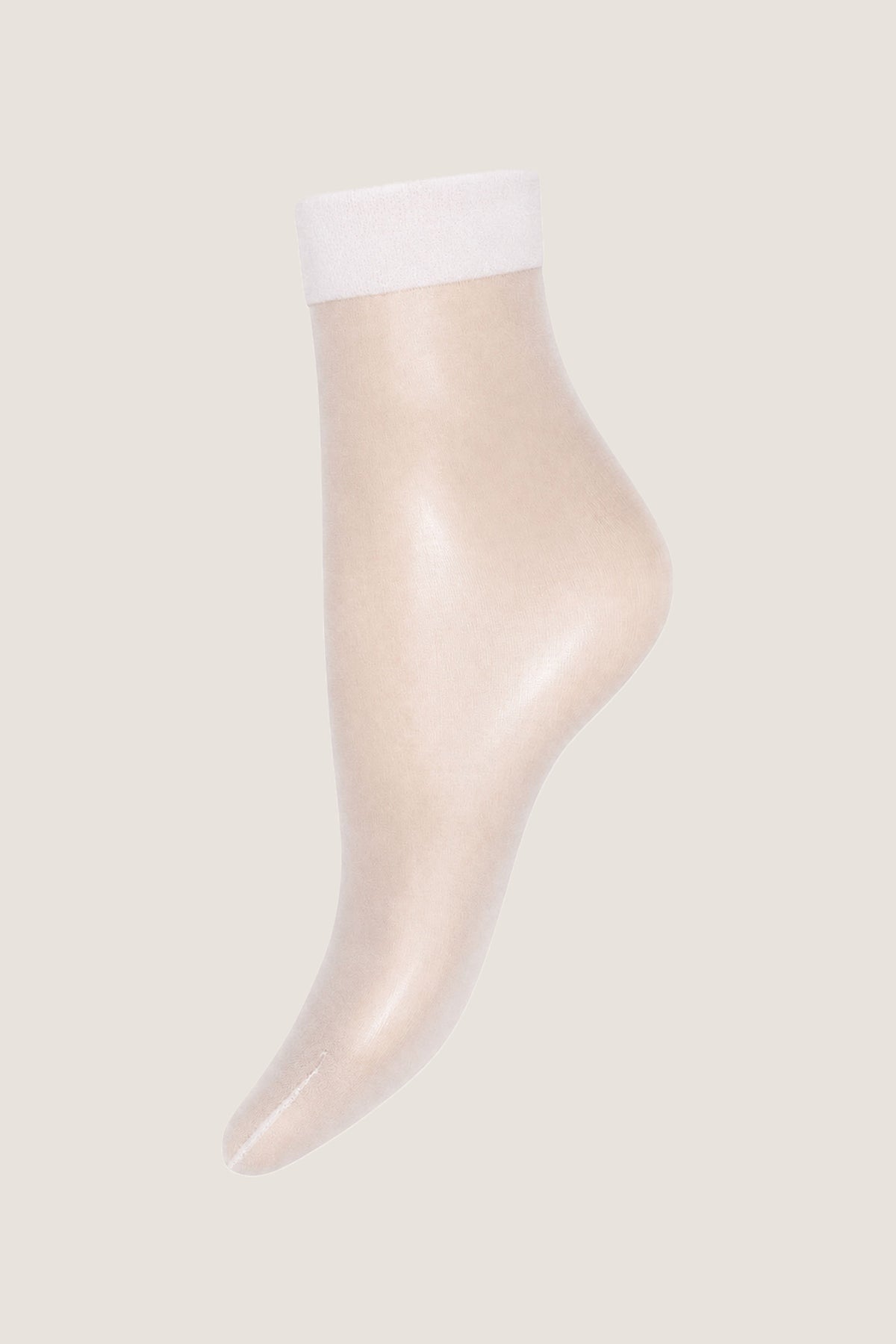 White Individual 10 Socks