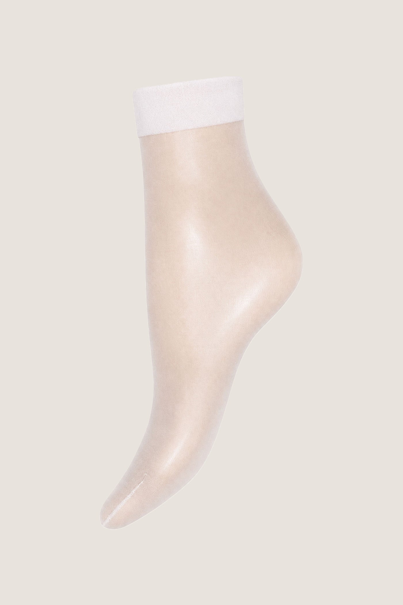 White Individual 10 Socks