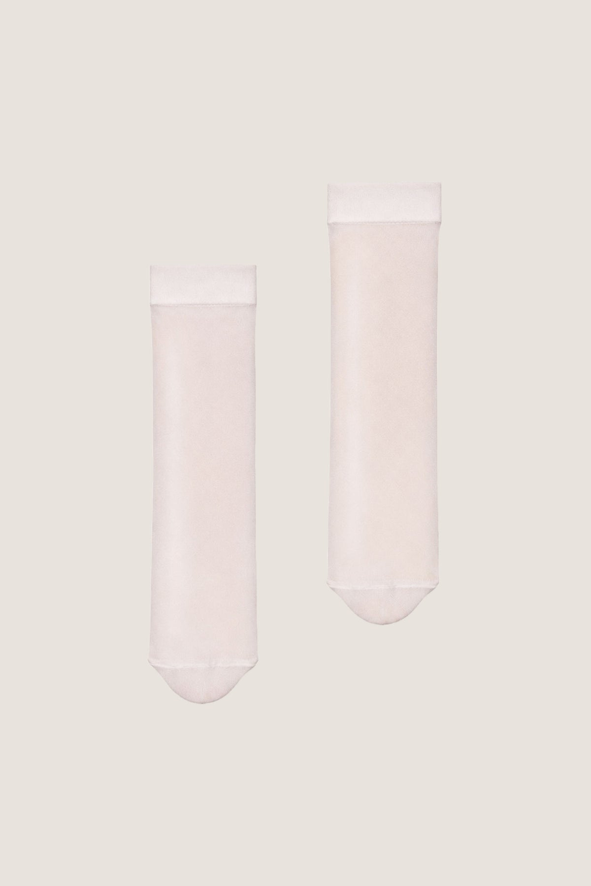 White Individual 10 Socks