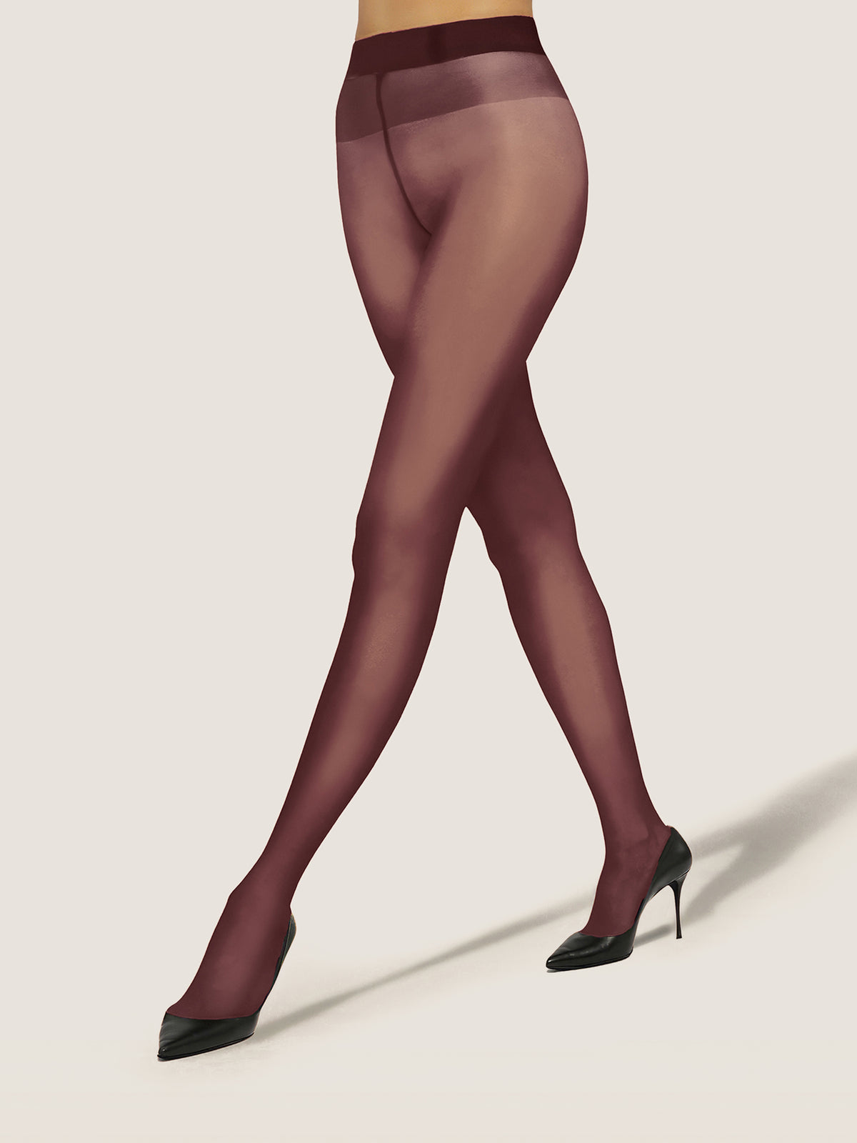 Bordeaux Satin Touch 20 Tights