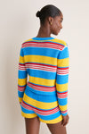 Blue Multi Stripe Tammy Cardigan