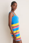 Blue Multi Stripe Tammy Dress