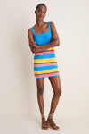 Blue Multi Stripe Tammy Dress