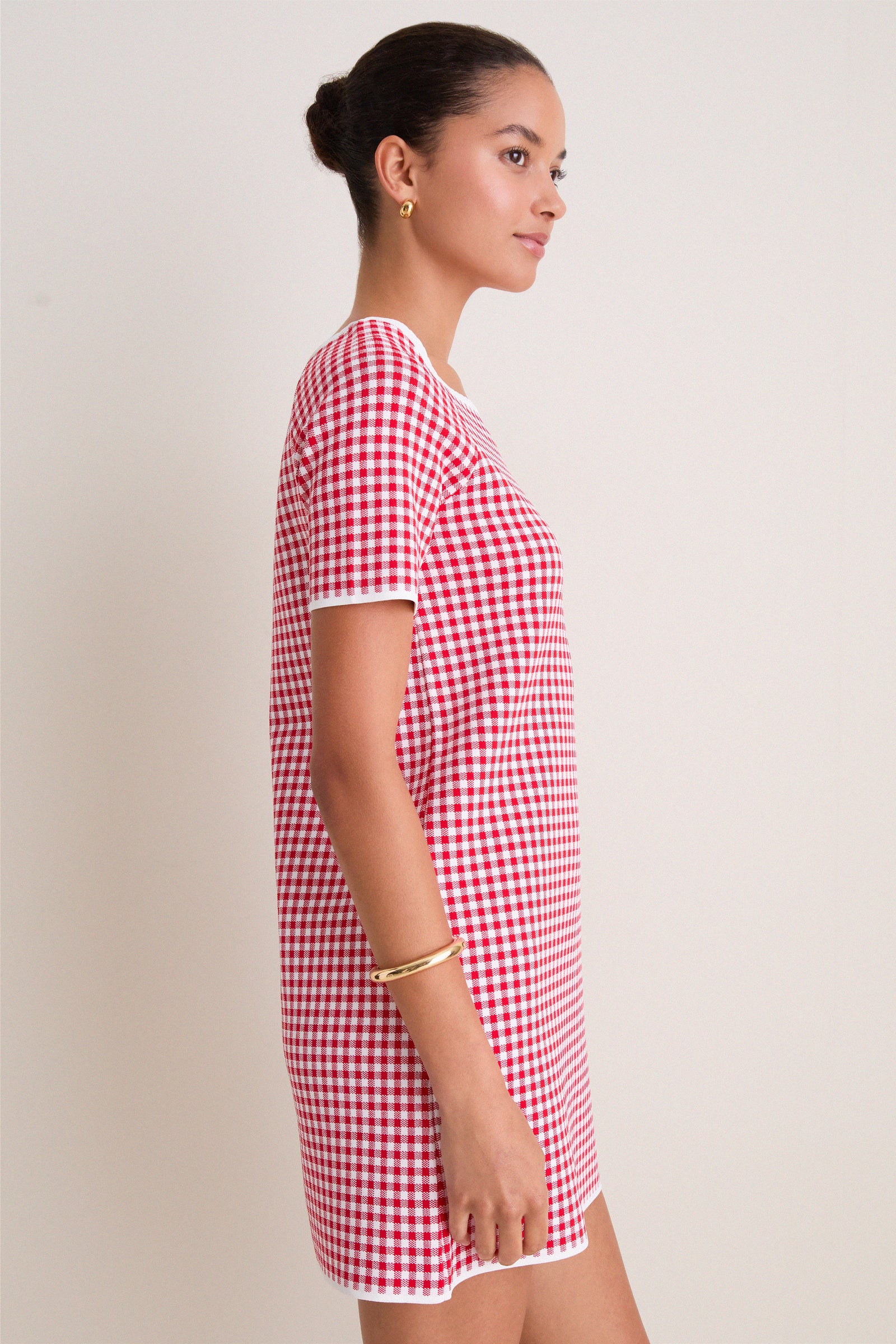 Red Gingham Micah Dress