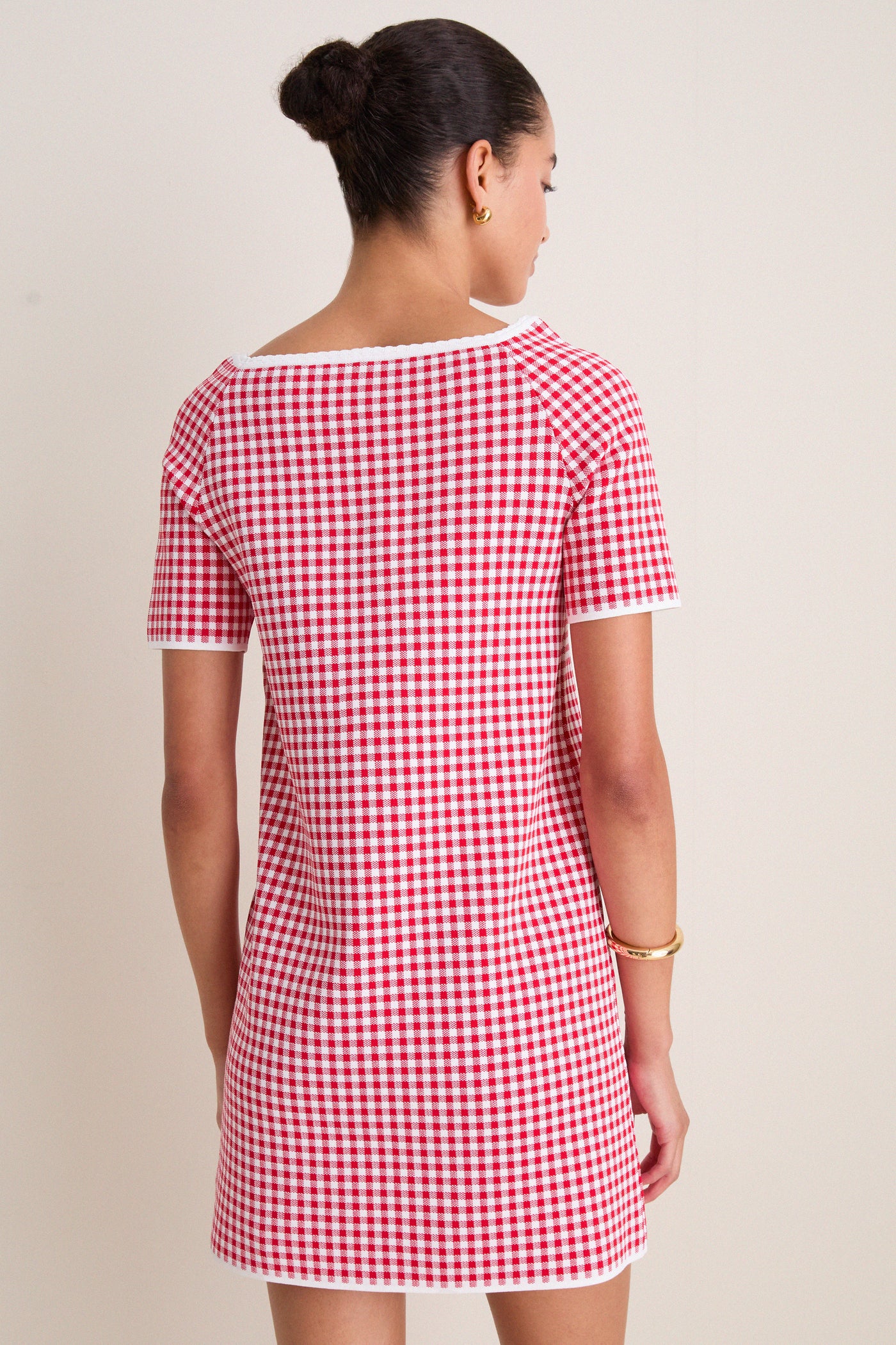 Red Gingham Micah Dress