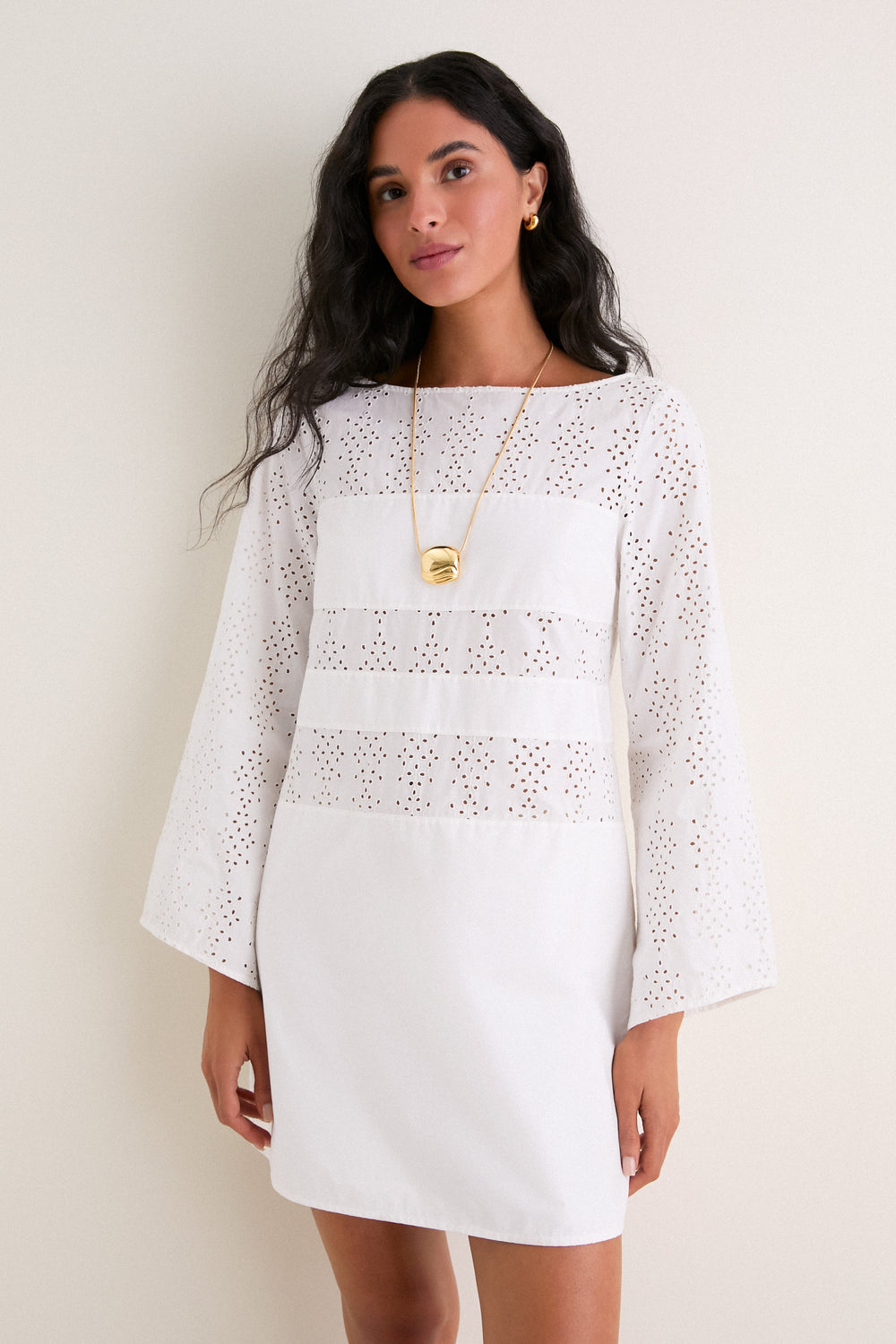 Vintage White Harriet Dress