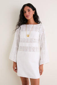 Vintage White Harriet Dress