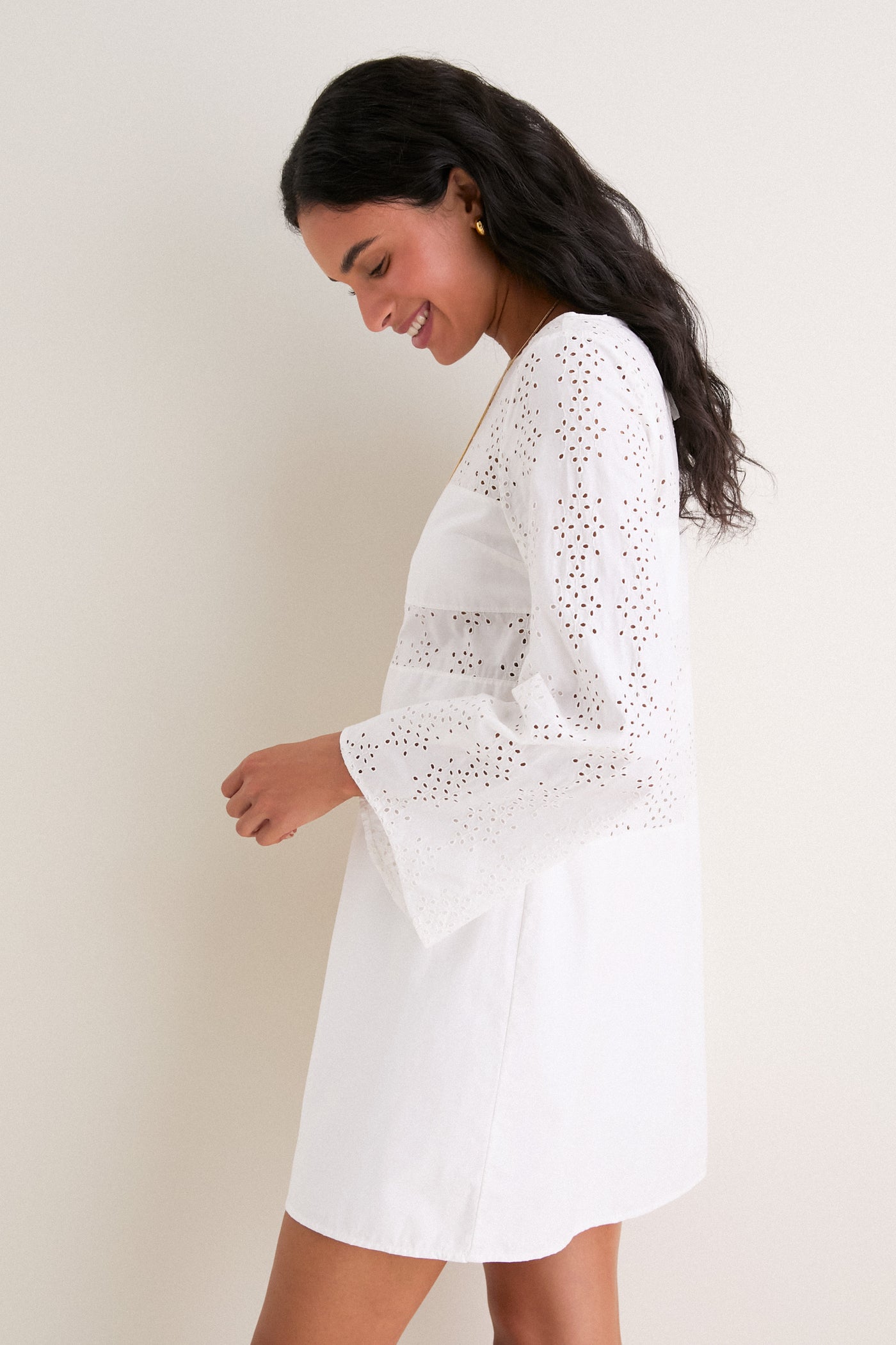 Vintage White Harriet Dress