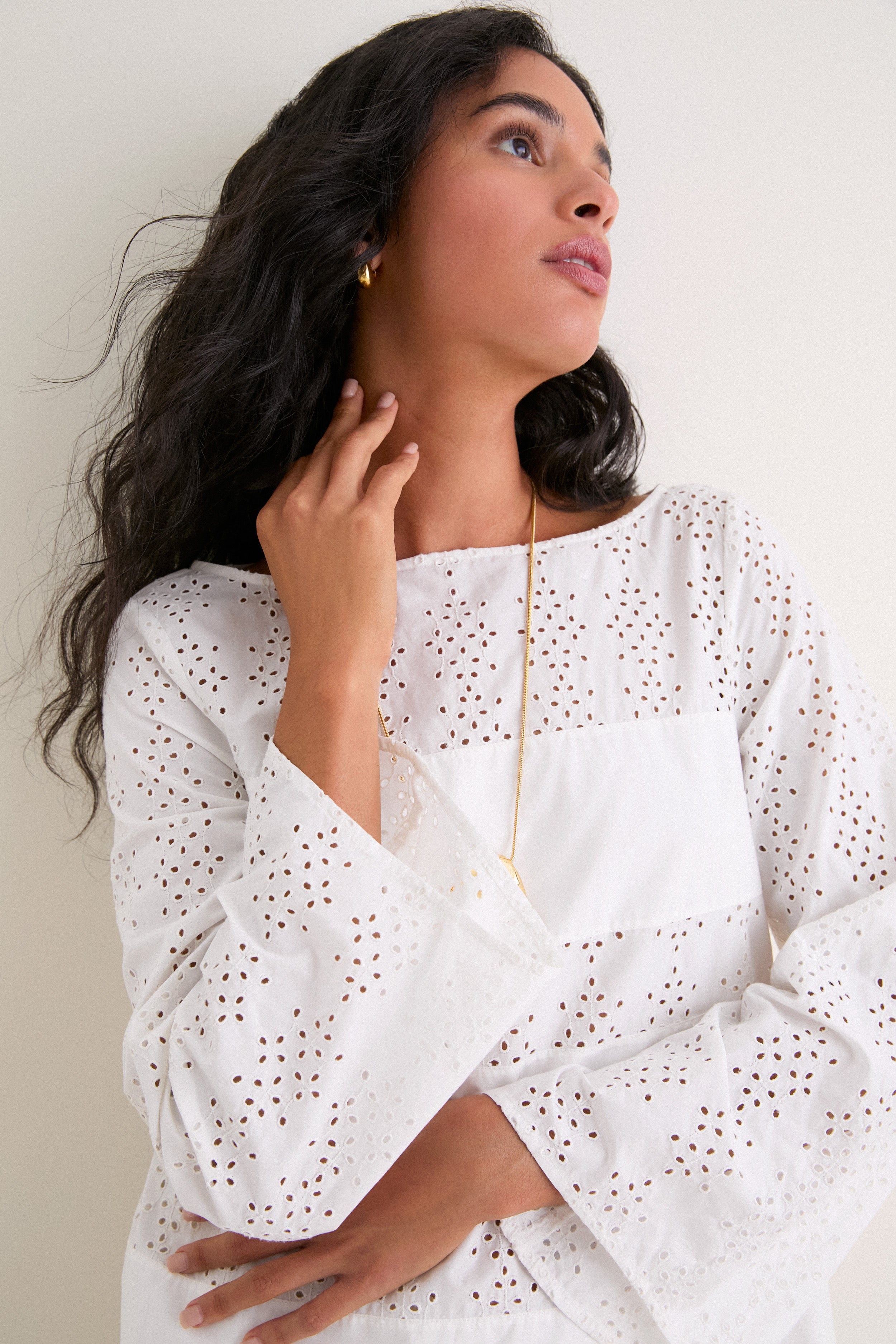 Vintage White Harriet Dress