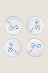 Blue Ribbon Dessert Plates (Set of 4)